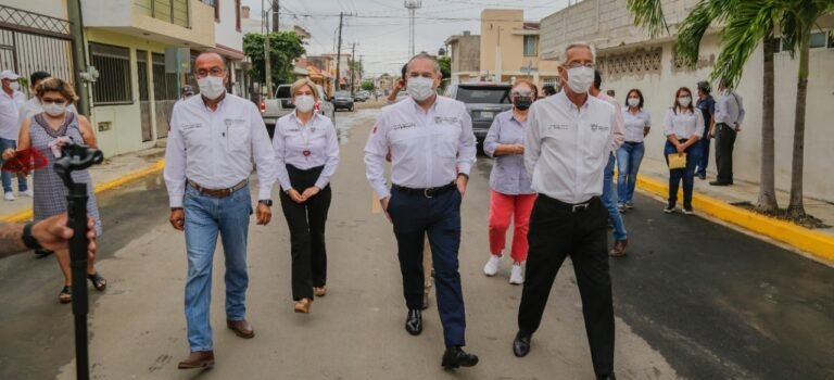 Reconocen arduo trabajo de pavimentación en Ciudad Madero