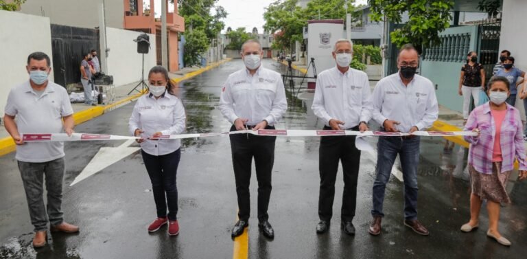 Entregan más calles dignas en Ciudad Madero