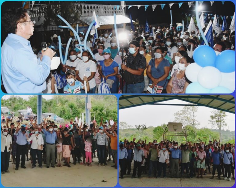 Colonias y comunidades han refrendado su apoyo a Jesús Guzmán Avilés