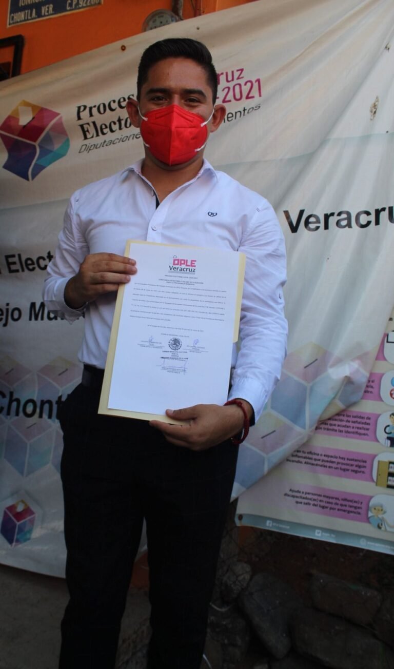NÉSTOR SOSA ES  PRESIDENTE ELECTO DE CHONTLA