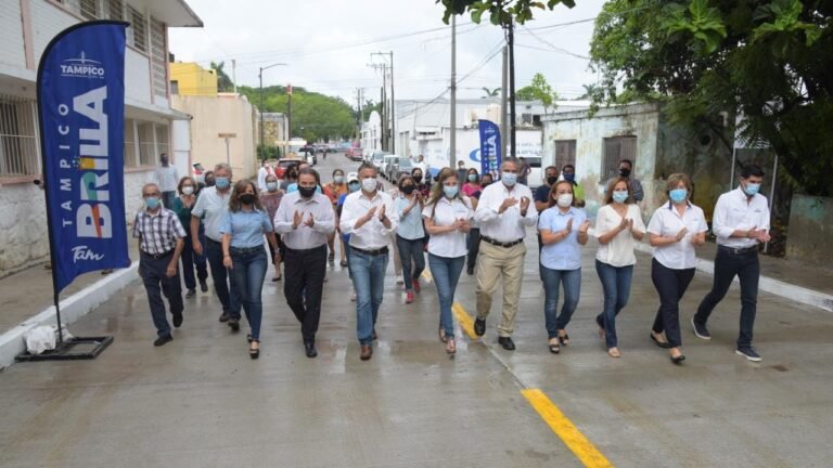 Con Más Pavimentación Tampico se Transforma: Chucho Nader