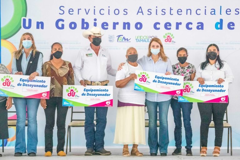 Familias de San Carlos tienen acceso a servicios de Gobierno del Estado y del DIF Tamaulipas con Un Gobierno Cerca de Ti