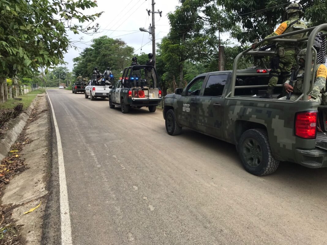 Se coordinan diferentes mandos policiacos