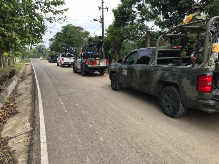 Se coordinan diferentes mandos policiacos