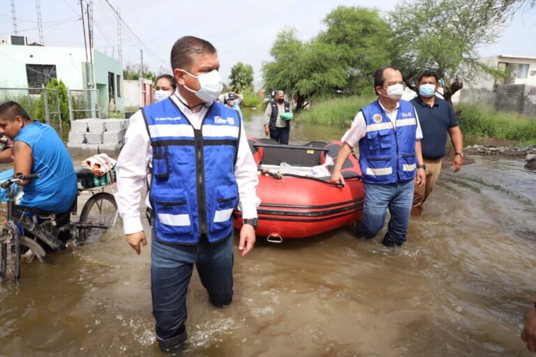 Continúan esfuerzos para apoyar a sectores afectados por lluvias en Tamaulipas