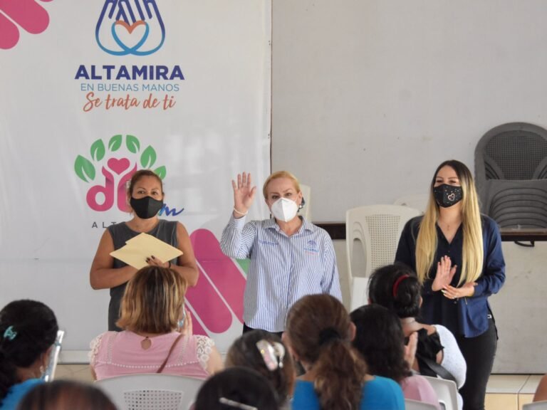 “Las mujeres somos el alma y corazón de Altamira’’: Alma Laura Amparán