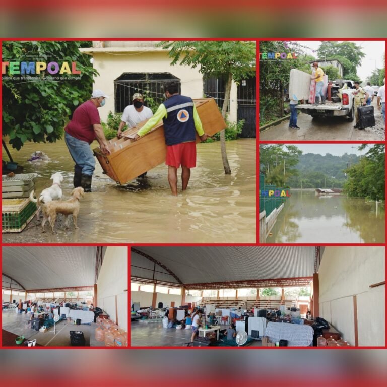 AGRADECEN AMPLIO APOYO RECIBIDO EN TEMPOAL POR «GRACE»