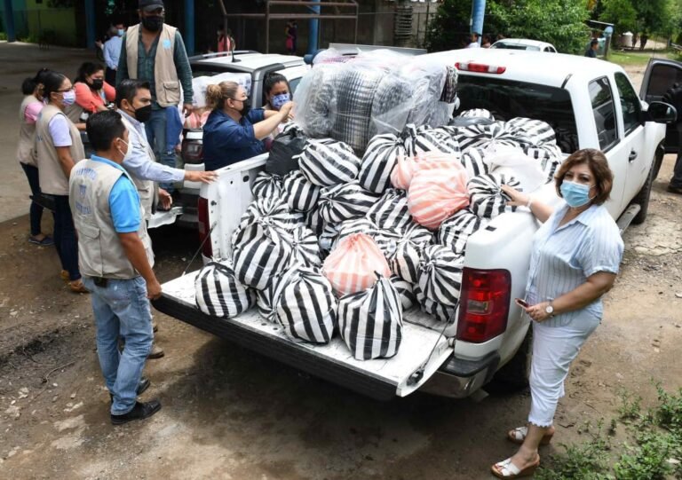 DIF Municipal de Tantoyuca entrega despensas a familias afectadas