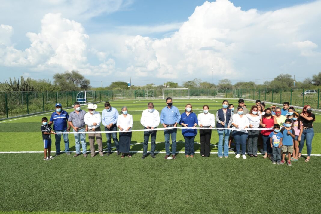 Continúa Gobierno de Tamaulipas fortaleciendo infraestructura urbana y deportiva en municipios