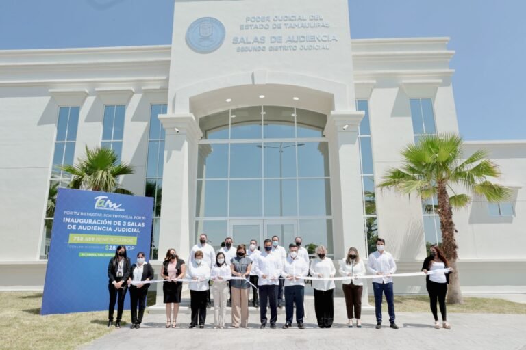 Gobierno de Tamaulipas y Poder Judicial continúan fortaleciendo infraestructura para impartición de justicia