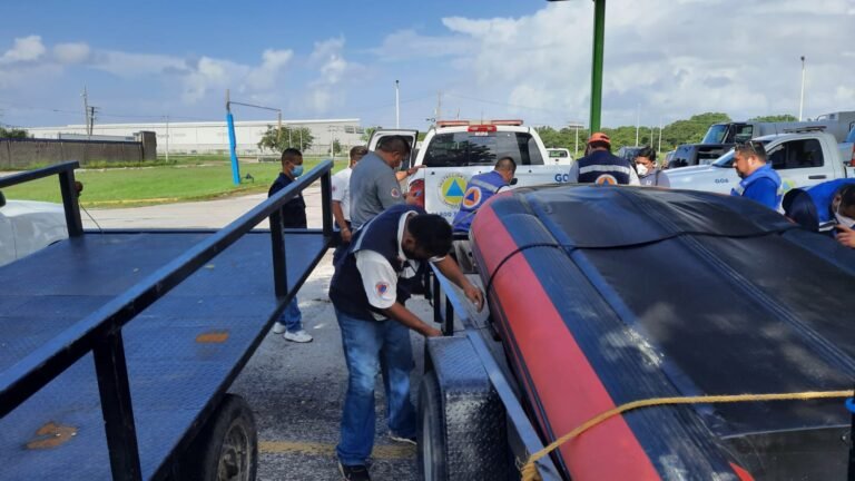 Envía Gobierno de Tamaulipas brigada especial de rescate a zonas afectadas por Grace, en el Estado de Veracruz.