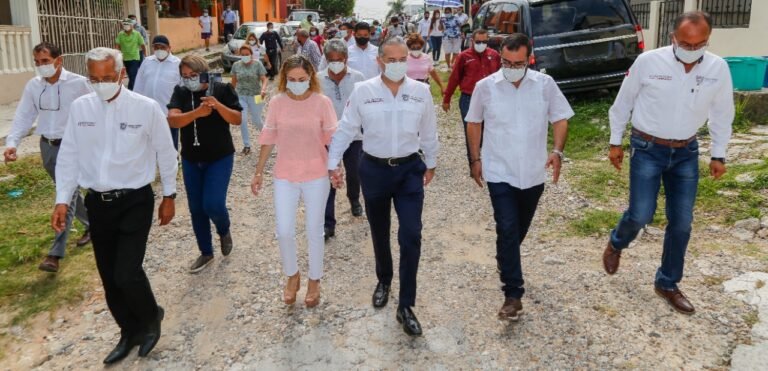 Imparable trabajo de campo en Ciudad Madero