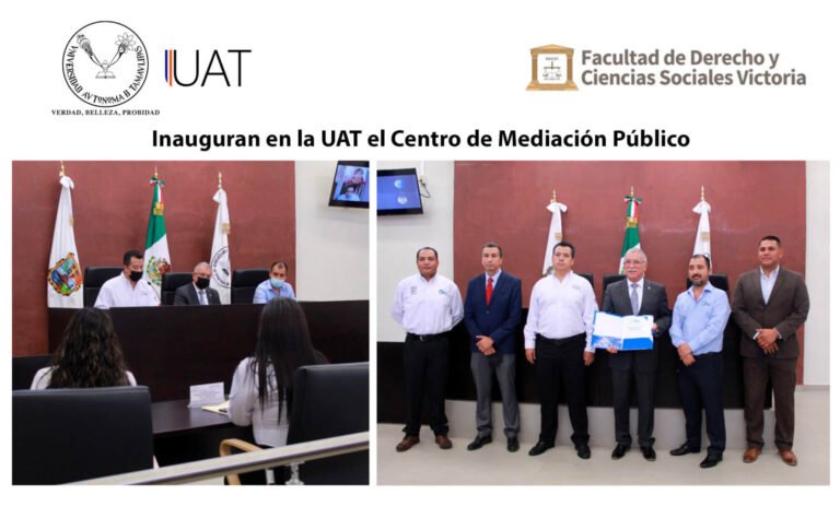 Inauguran en la UAT el Centro de Mediación Público