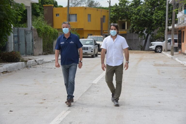 Con el Respaldo del Gobierno del Estado, se Modernizan las Vialidades de Tampico