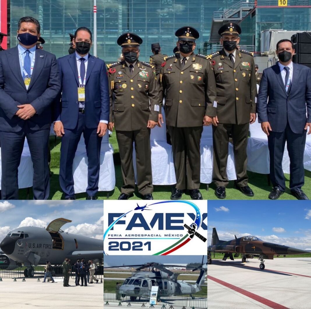 Asiste Gobernador de Tamaulipas en Feria Aeroespacial México FAMEX 2021