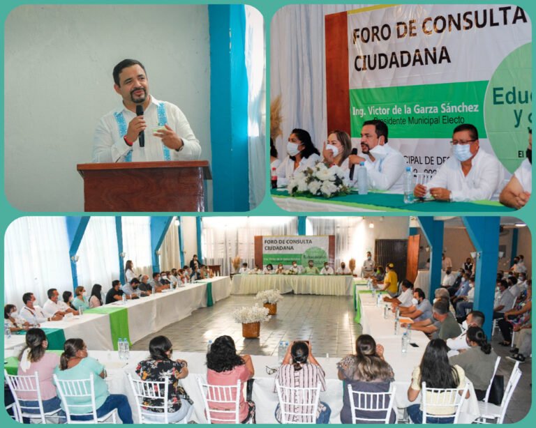 Ciudadanía, fundamental para integrar el Plan Municipal de Desarrollo; Víctor de la Garza
