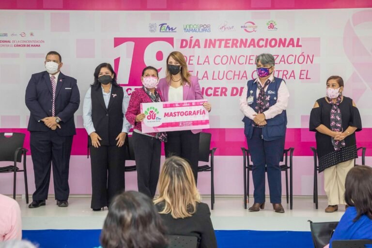 En Tamaulipas las mujeres no están solas, en la lucha contra el cáncer de mama: Mariana Gómez