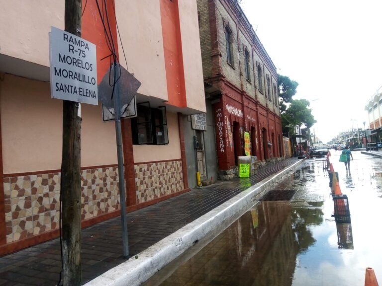 Piden Choferes de la Morelos-Moralillo reubicación de rampa; se inundan