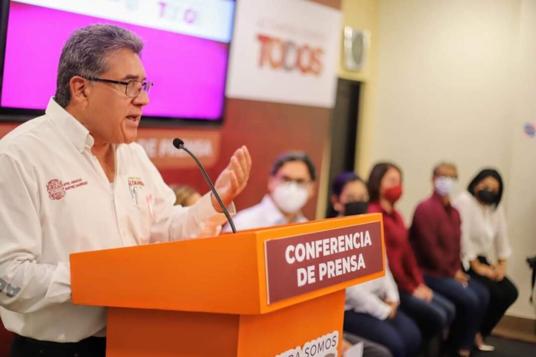Anuncia alcalde de Altamira reducción de salarios en su conferencia matutina