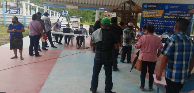 Módulo de atención facilita documentos a ciudadanos