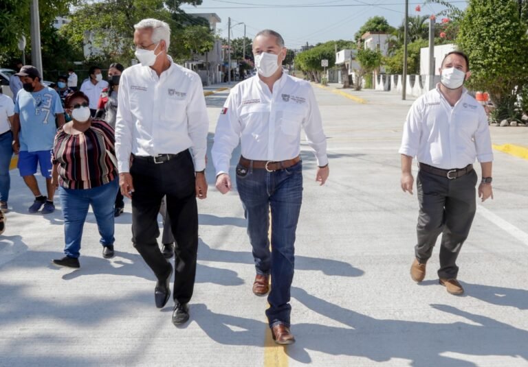 Gobierno de Adrián Oseguera va por más obras de pavimentación