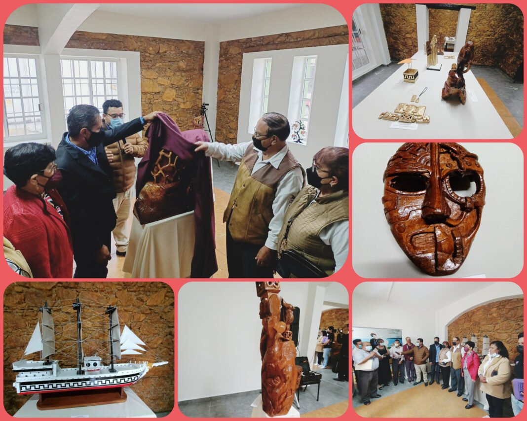 INAUGURÓ EL ALCALDE DE PUEBLO VIEJO EXPOSICIÓN ARTÍSTICA
