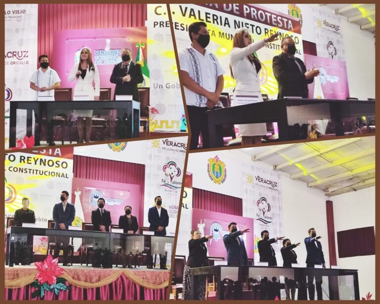 EMOTIVA TOMA DE PROTESTA DE VALERIA NIETO REYNOSO COMO ALCALDESA DE PUEBLO VIEJO