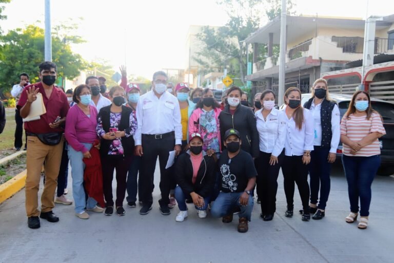 PROGRAMA “LIMPIANDO Y TRANSFORMANDO” LLEGA AL FRACC. SANTA ANITA DE ALTAMIRA