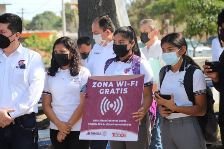 1,200 NUEVOS BENEFICIADOS GRACIAS A UN PUNTO MÁS DE INTERNET PÚBLICO GRATUITO EN ALTAMIRA