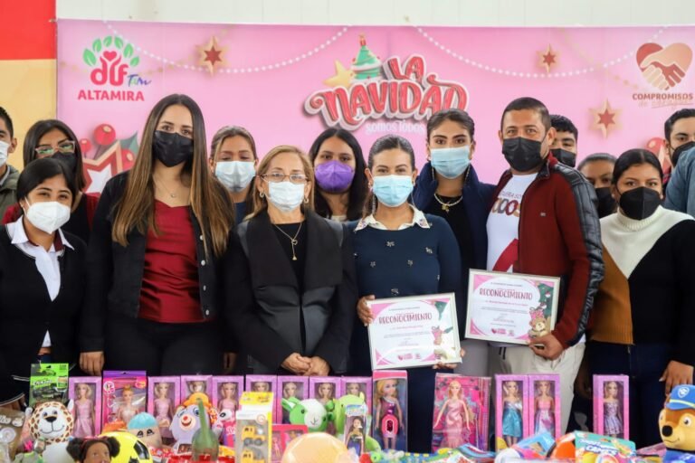 REÚNE VOLUNTARIADO JUVENIL DEL DIF ALTAMIRA MÁS DE 850 JUGUETES PARA NIÑOS Y NIÑAS DE ZONAS EJIDALES