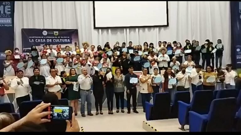 Clausuran los  talleres culturales