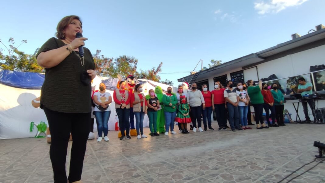 Realiza DIF Municipal posada a los niños