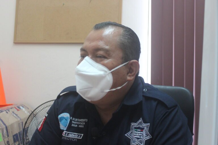 En Tantoyuca exhortan a ciudadanos a manejar con precaución