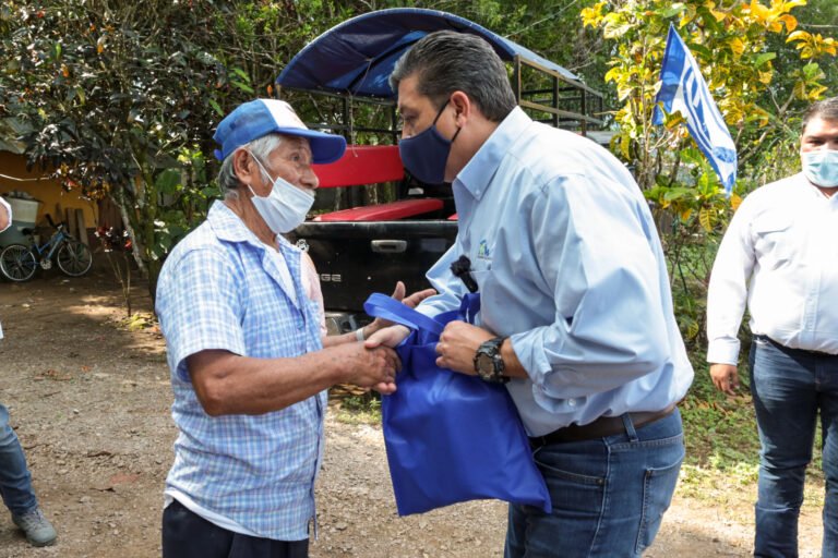 Realiza gira de trabajo Gobernador de Tamaulipas en varios municipios “Cabeza Contigo”