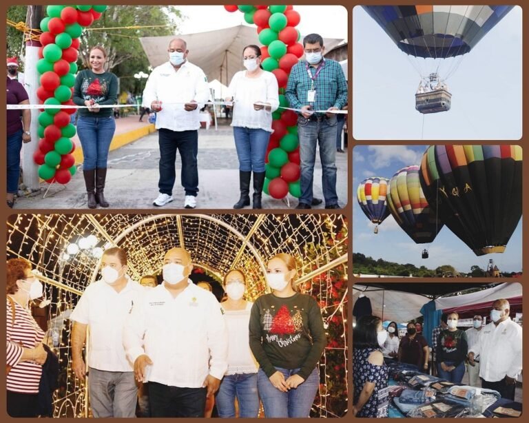 BRILLANTE INAUGURACIÓN DE LA EXPO ARTESANAL Y EMPRENDEDORA NAVIDEÑA 2021