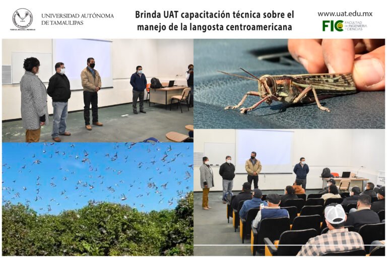 Brinda UAT capacitación técnica en manejo de la langosta centroamericana