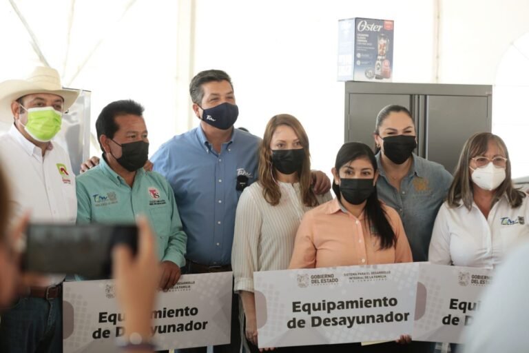 Supervisan Gobernador Cabeza de Vaca y Presidenta del DIF la implementación de programas asistenciales del DIFTAM