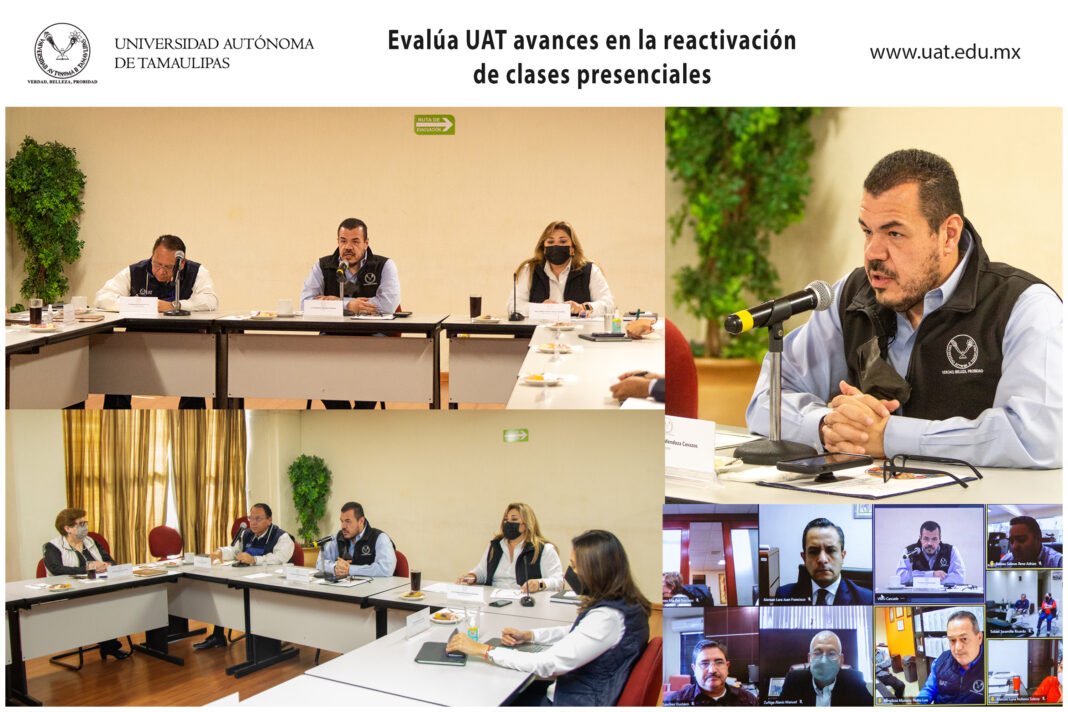 Evalúa UAT avances en la reactivación de clases presenciales