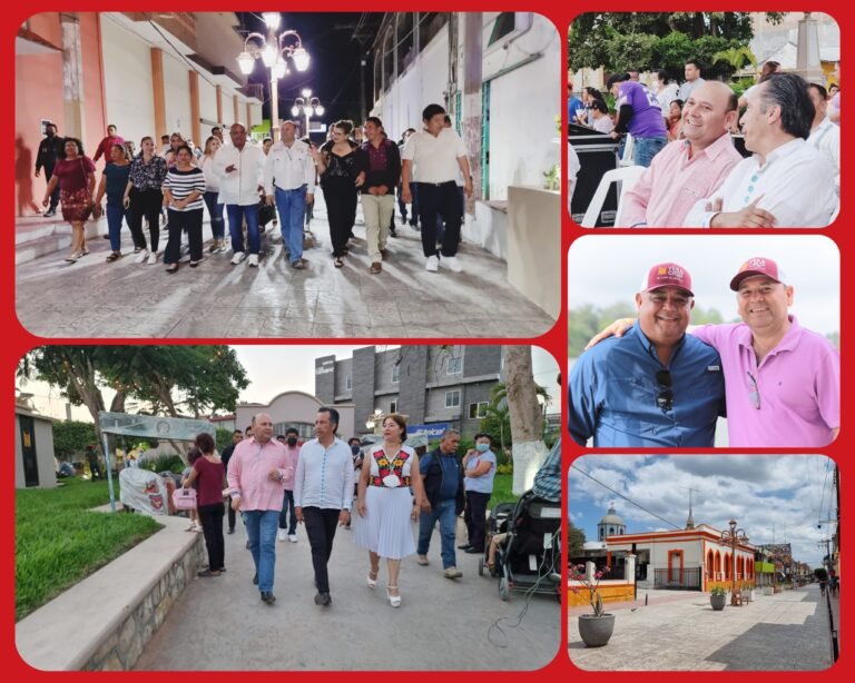 El pueblo de Pánuco agradece la visita del Gobernador y del Secretario de Gobierno