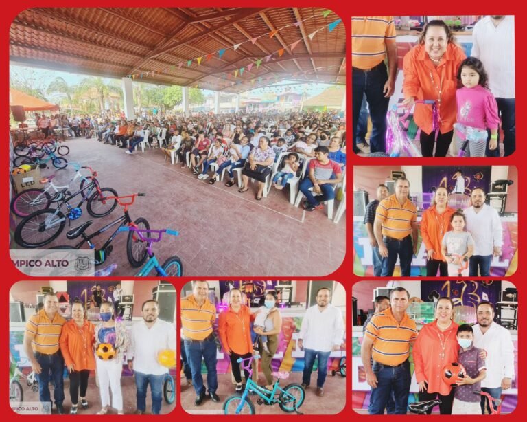 ALEGRE FESTEJO DEL DÍA DEL NIÑO EN TAMPICO ALTO