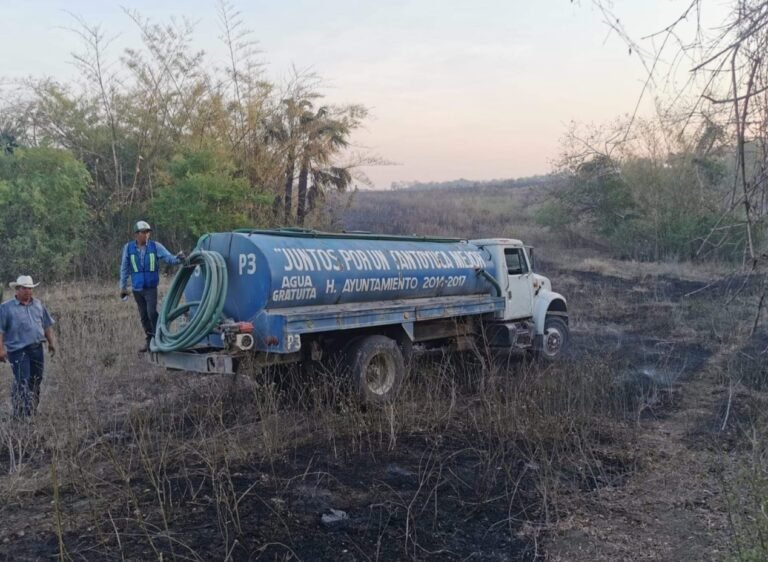 Atiende PC Municipal incendios en la zona rural