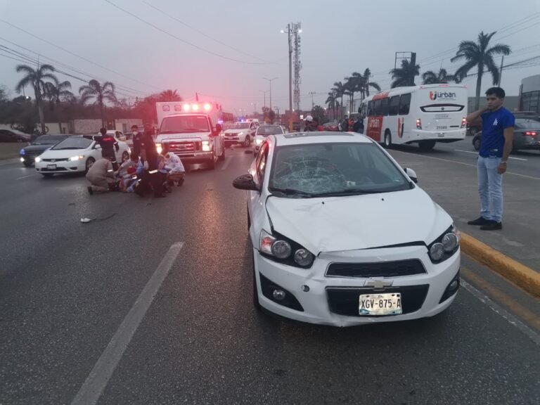 Ola accidentes en Altamira, dos de mayor gravedad