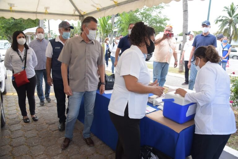 Anuncian en Tampico Instalación de más Módulos de Vacunación Anticovid