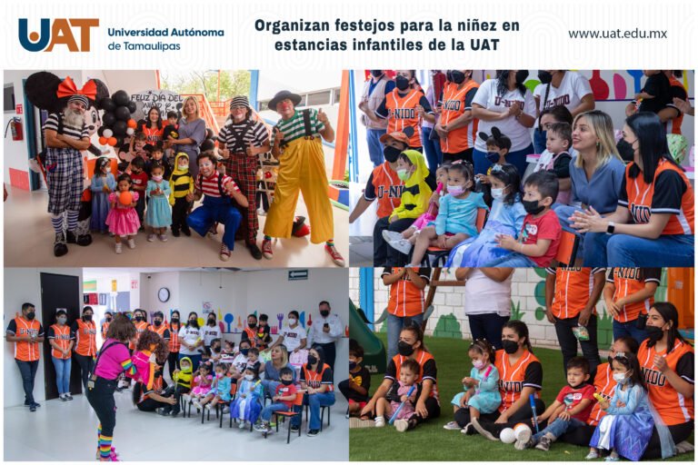 Estancias infantiles de la UAT organizan festejos para la niñez 