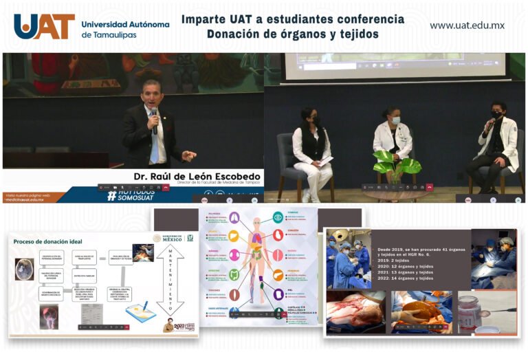 Imparte UAT a estudiantes plática sobre donación de órganos y tejidos