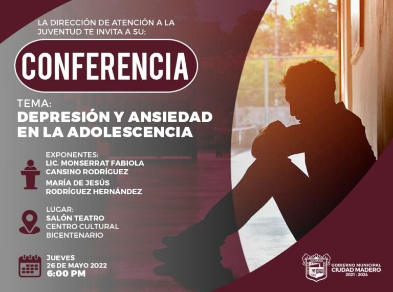 IMPARTIRÁN CONFERENCIA A JÓVENES Y ADOLESCENTES