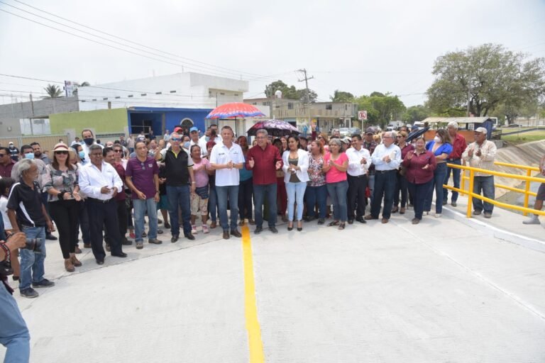 Reconstrucción de Puente Vehicular Favorece la Seguridad de Tampico y Altamira
