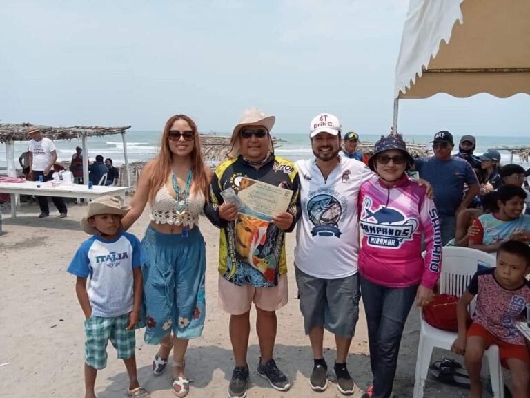 ROTUNDO ÉXITO DE TORNEO DE PESCA PLAYERO EN PUEBLO VIEJO