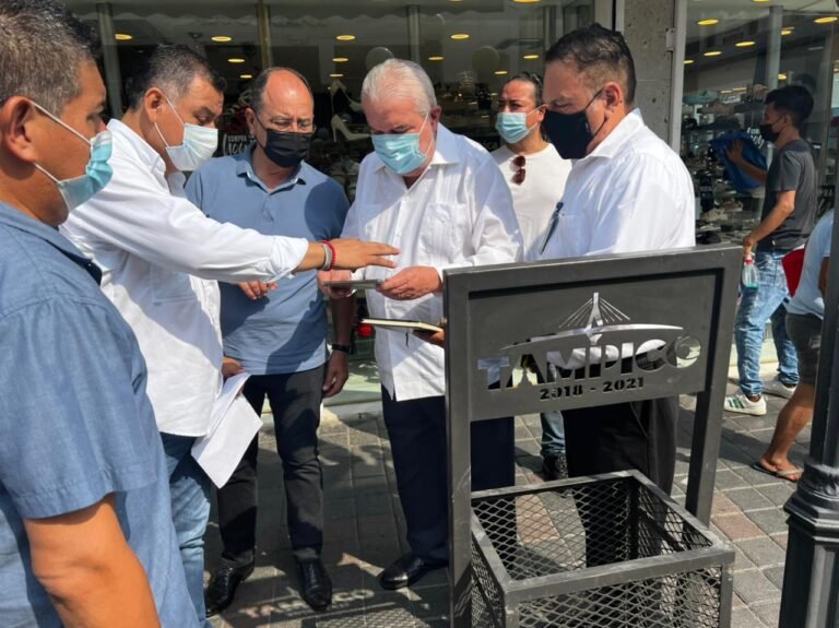 Participa Iniciativa Privada en el Embellecimiento Urbano de Tampico