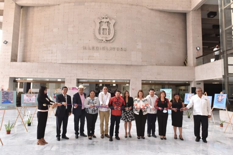 En el Palacio Legislativo, exposición de dibujo infantil y juvenil del IVAI
